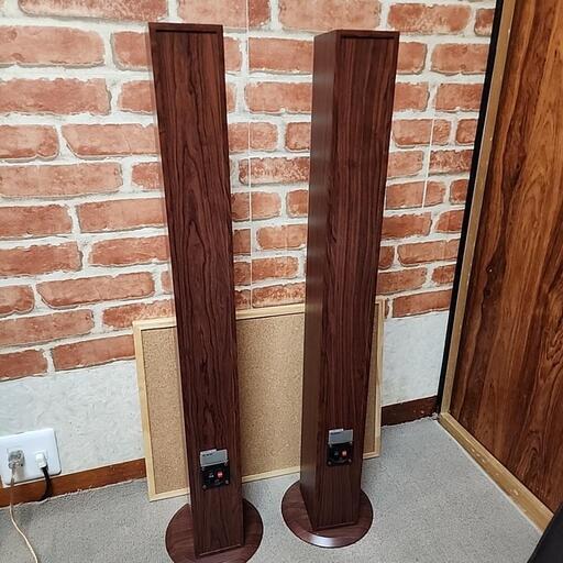 【貴重、未使用】CAV DP-10型トールボーイ ☆CAVトールボーイ・DP10ペア☆動作品、高音質、6Ω、連番