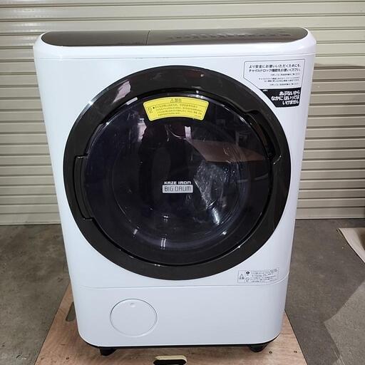 【売却済】HITACHI ドラム式洗濯乾燥機 BD-NV120FL 2021年製