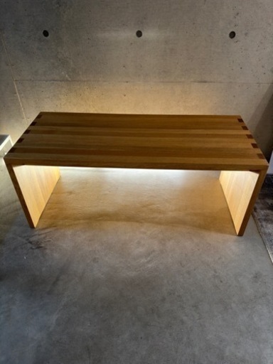 古き良き時代の無印良品　ローテーブル/ベンチ