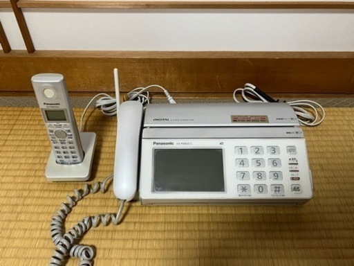 パナソニックFAXファックスKX-PW820-S電話 おたっくす 見てから印刷