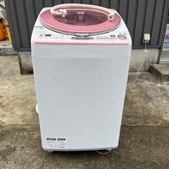 ★美品 動作良好★SHARP シャープ 洗濯乾燥機 es-tx8...