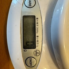 電子はかり　キッチンスケールの画像