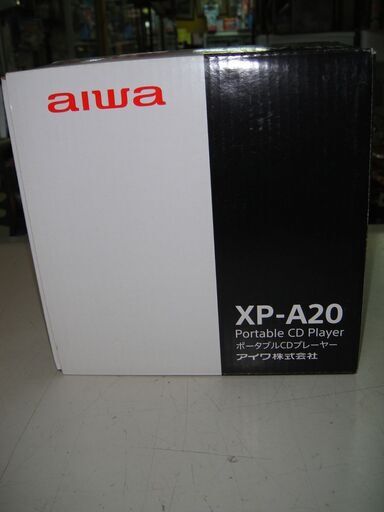 【①】AIWAアイワ　ポータブルCDプレーヤー　XP-A20　CDウォークマン