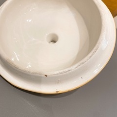 ①グラナダ スペイン陶器 野菜保存ポットの画像