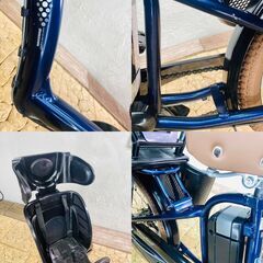 新品部品☺整備士*防犯登録　電動自転車 SM ブリヂストン　アンジェリーノ　２０インチ　８AH　子供乗せの画像