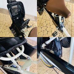 新品部品☺整備士*防犯登録　WY 電動自転車　パナソニック ギュット　Gyutto　２０インチ　子供乗せの画像
