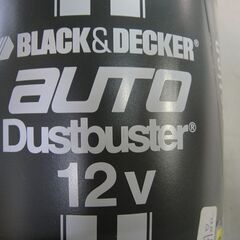 【32】未使用品　BLACK&DECKER 　12V　自動車用クリーナー　カークリーナー　車掃除機の画像