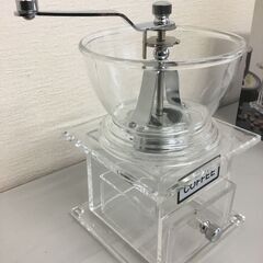 【新品・未使用品】アクリル・コーヒーミル