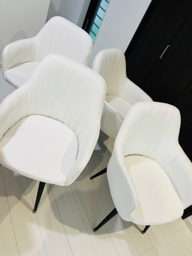 回転式ダイニングチェア【美品】