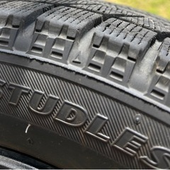 155/65R14 スタッドレスタイヤ　ホイール付き　NBOXの画像