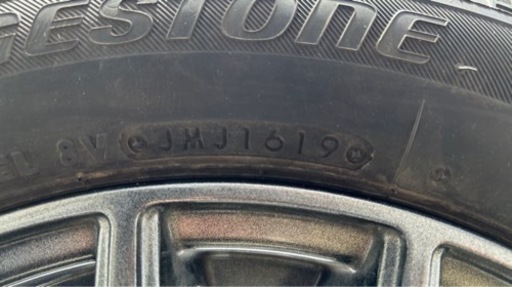 155/65R14 スタッドレスタイヤ　ホイール付き　NBOX