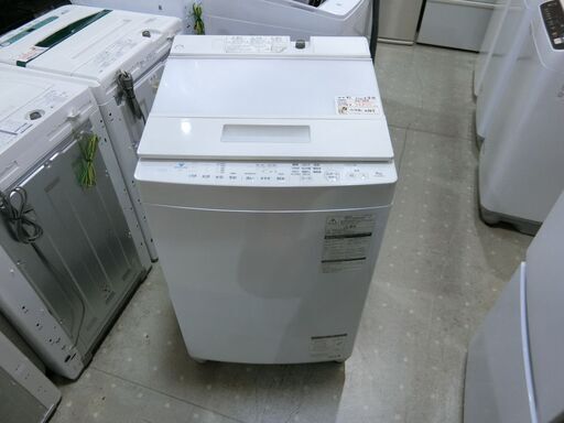 東芝 2019年製 8.0㎏ 8kg 洗濯機 AW-8D8 【モノ市場東海店155】