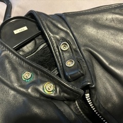 皮ジャンの画像