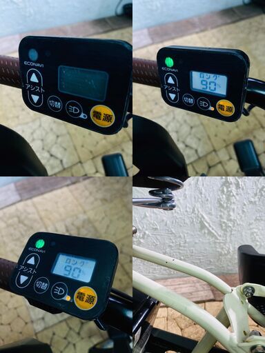 新品部品☺整備士*防犯登録　ZH　電動自転車　パナソニック ギュット　Gyutto　２０インチ　子供乗せ