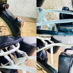 新品部品☺整備士*防犯登録　ZH　電動自転車　パナソニック ギュット　Gyutto　２０インチ　子供乗せの画像