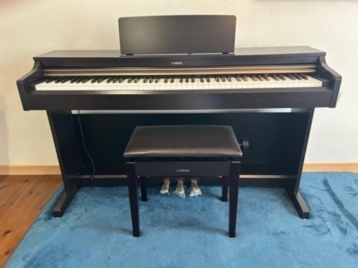 【値下げ中】☆美品☆YAMAHA YDP-162R  電子ピアノ　☆動作確認済･高低自在椅子付き