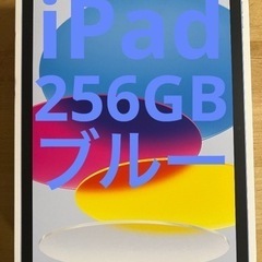 【新品】iPad 第10世代 256GB ブルー