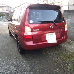 希少4ナンバー５MT　DW3Wデミオ　車検2024/07下旬までの画像