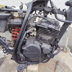 XLR250 MD22書類付きフレーム実働エンジンの画像