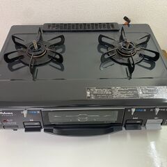 【糸島市内 送料無料】 パロマ LPガス用グリル付きガステーブル MX-H8000B-1R ガスコンロ 動作確認済み　0629-0-