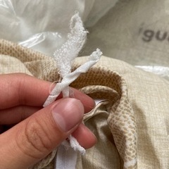 シングル家具 寝具 掛け布団　カバー付きの画像