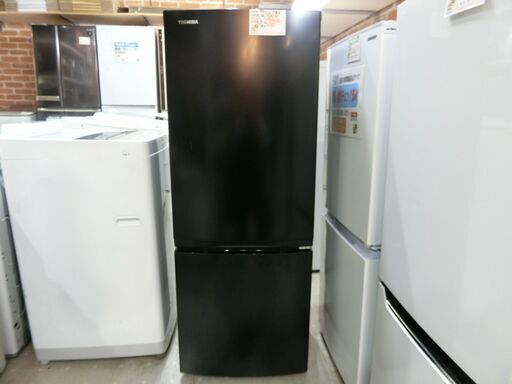 東芝　2022年式　153L冷蔵庫　GR-T15BS（K） 【モノ市場東海店】155