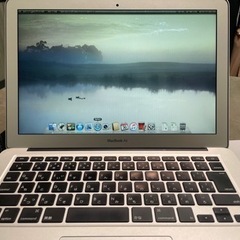 決定しました。パソコンMacBook Air ノートパソコンの画像