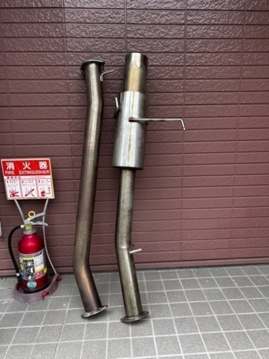 車のパーツ R34 サムライパワー マフラー