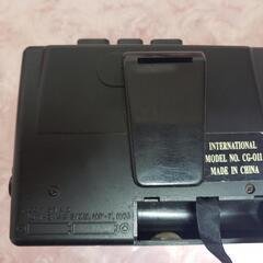 ポータブルカセットプレーヤーの画像