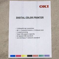 OKI C301dn（中古） 無料で引き取りに来てくださいの画像