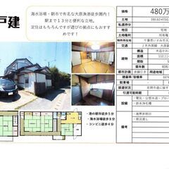駅から近く海までも近い戸建て