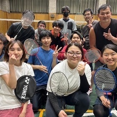 バドミントン🏸やろう〜❗️