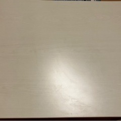 ニトリ　折りたたみローテーブル　ホワイトウォッシュの画像