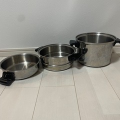 蒸し器　蒸し鍋の画像