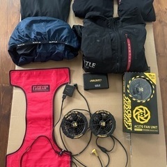 暑くなってきました。バートル空調服フルセット 