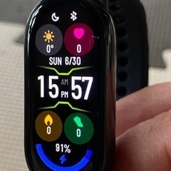 シャオミ(Xiaomi) Smart Band 8（美品）お話し中の画像