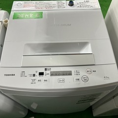 早い者勝ち大セール‼️‼️＋ご来店時、ガン×2お値引き‼️TOSHIBA(東芝) 2019年製 4.5kg 洗濯機🎉