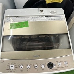 早い者勝ち大セール‼️‼️＋ご来店時、ガン×2お値引き‼️Haier(ハイアール) 2020年製 5.5kg 洗濯機🎉