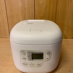 無印良品　しゃもじ置き付き炊飯器　MJ-RC3A2の画像