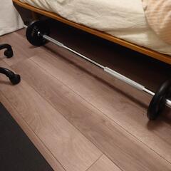 Irotec ダンベル12枚　シャフトバーベル　フラットベンチ　　の画像