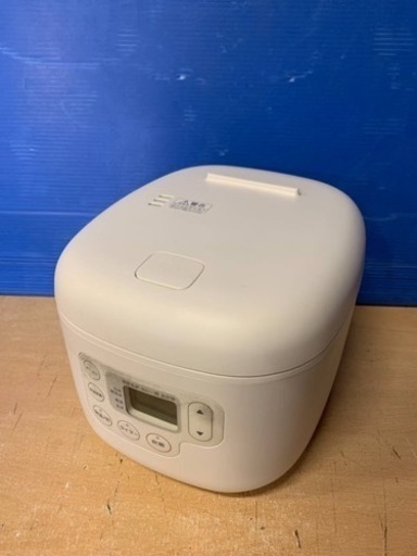 ♦️ 無印良品しゃもじ置き付き炊飯器  【2021年製】MJ-RC3A2