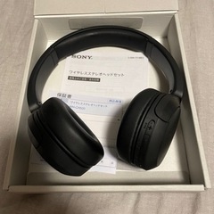 【美品】SONY ワイヤレスヘッドフォンWH-CH520