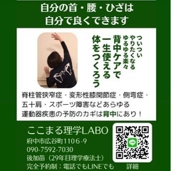 健康のカギは背中にあり