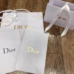 Diorショップ 袋 ラッピング袋の画像