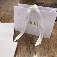 Diorショップ 袋 ラッピング袋の画像