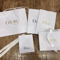 Diorショップ 袋 ラッピング袋の画像