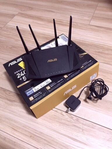ASUS Wi-Fi （無線LAN）ルーター　RT-AX3000 中古