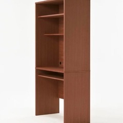 お近くなら配送可能　無印良品キャビネットデスク　ウォールナット定...