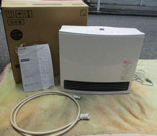☆ノーリツ NORITZ GFH-4005S-W5 都市ガス用 ガスファンヒーター◆さまざまなお部屋に応用が利くスタンダードサイズ