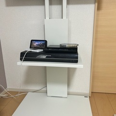 WALL 壁寄せ テレビスタンド V2 ハイタイプ 2020モデル 32型～60型対応